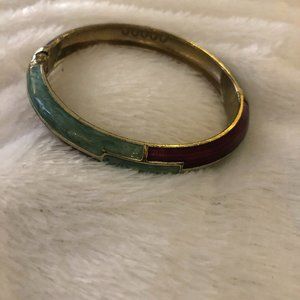 Teal and Garnet Colored Bracelet